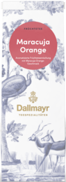 Dallmayr flavoured fruit tea blend with a passion fruit and orange flavour 