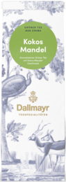 Dallmayr Aromatisierter Grüner Tee mit Kokos-Mandel-Geschmack