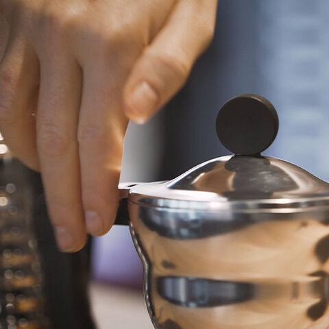 Espresso Zubereitung in Bialetti Kanne