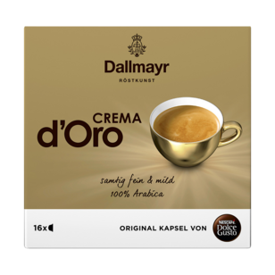 Dallmayr Crema d’Oro voor Dolce Gusto