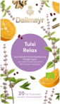 Dallmayr flavoured ayurvedic herbal tea blend with orange and ginger Tulsi Relax