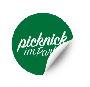 Simulation "Picknick im Park" Aufkleber