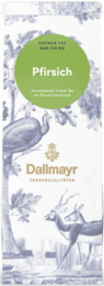 Dallmayr flavoured green tea with a peach flavour