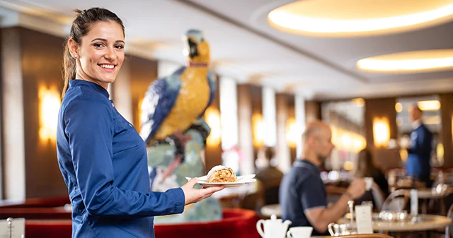 Café-bistrot Dallmayr - Le classicisme souverain dans une atmosphère chaleureuse