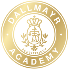 Logo en or de l'Académie Dallmayr