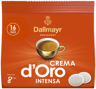 Kohvipadjad Dallmayr Crema d'Oro intensa