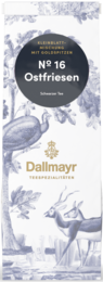 Čierny čaj Dallmayr Nr. 16 zmes malých listov so zlatými špičkami z Východného Frízska