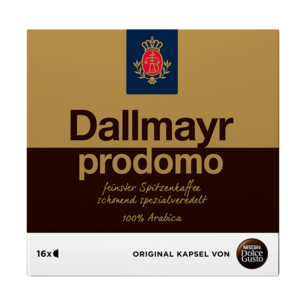 Dallmayr prodomo voor Dolce Gusto