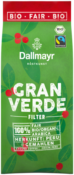 Dallmayr Gran Verde Filtruojama kava 