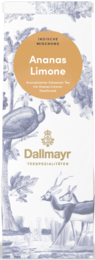 Čierny aromatizovaný čaj Dallmayr ananás/limetka