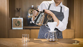Filterkaffee Zubereitung mit Handaufguss