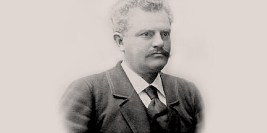 Portrét Aloisa Dallmayra okolo roku 1870