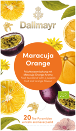 Aromatický ovocný čaj Dallmayr s marakujou a pomarančom