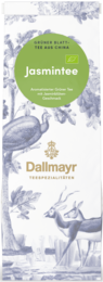 Dallmayr flavoured green tea with the flavour of jasmine flowers