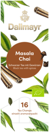 Čierny čaj Dallmayr s koreninami Masala Chai